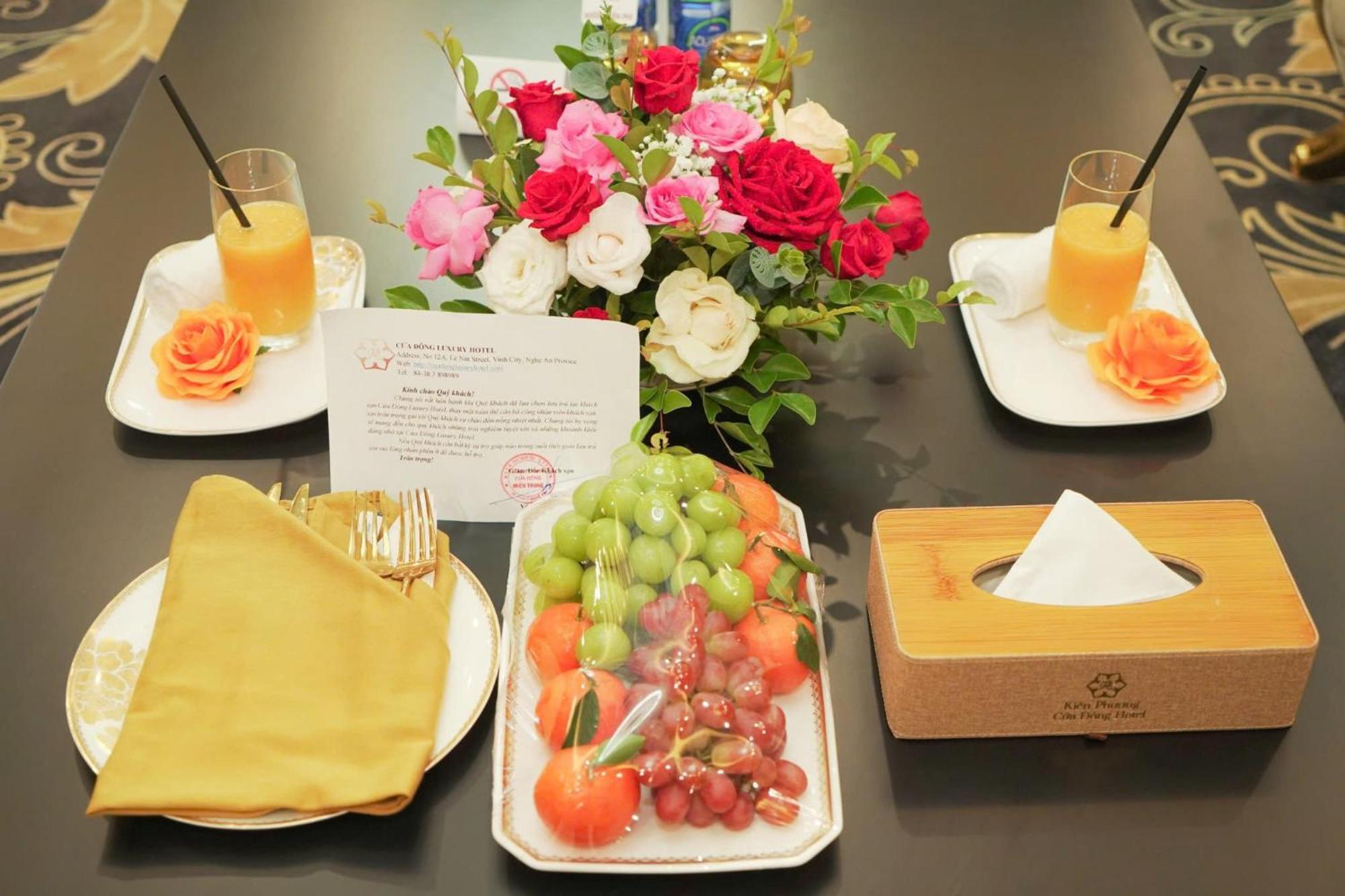Cua Dong Luxury Hotel Vinh Kültér fotó
